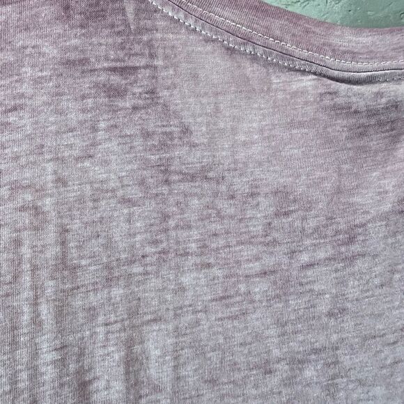 Torrid Road Trippin' Mauve Pink Tie Front Tee size 00 (M/L) - Picture 9 of 16
